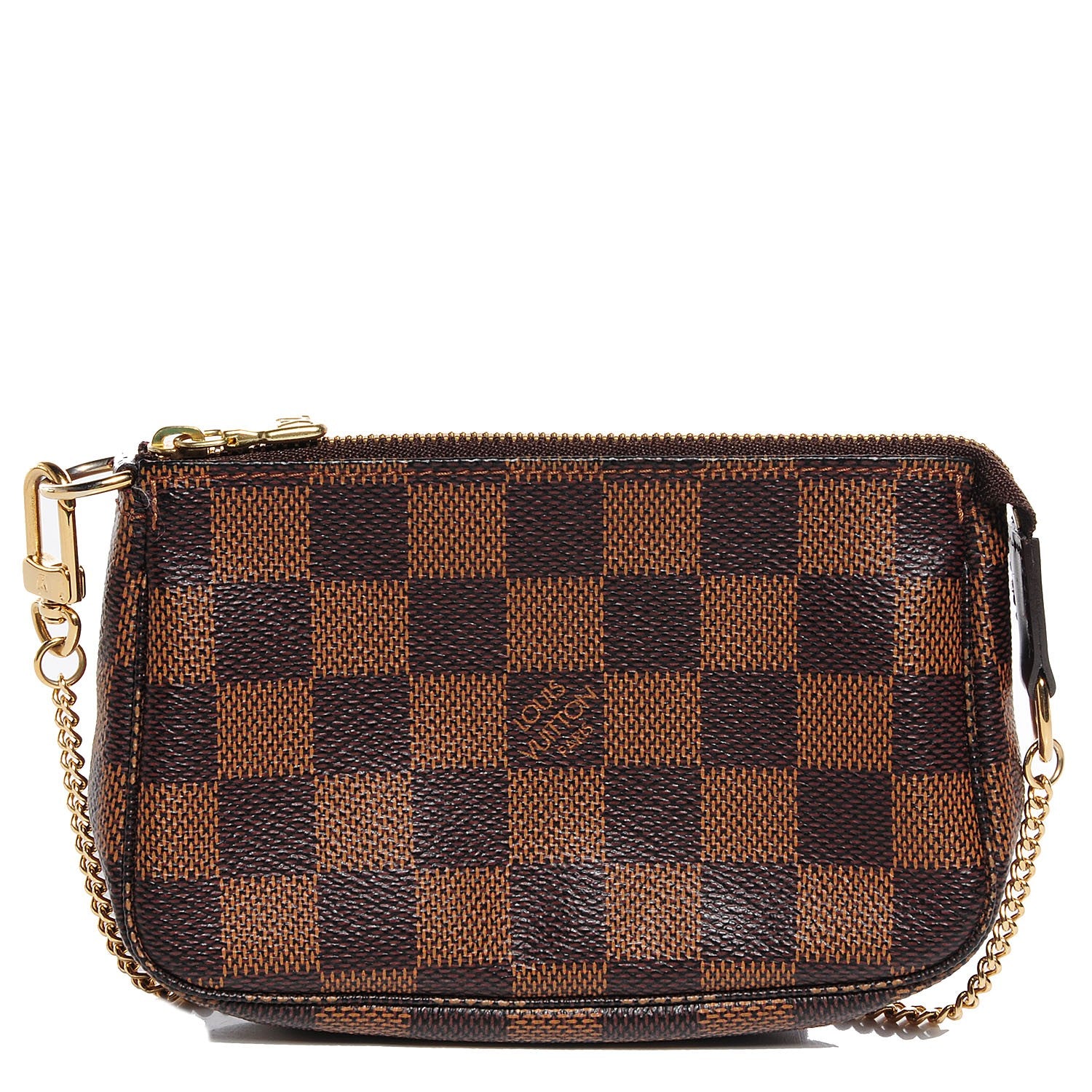 Louis Vuitton Damier Ebene Mini Pochette Accessories 1 of 8