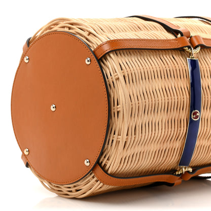 Gucci Wicker Bucket Bag Natural 9 of 10