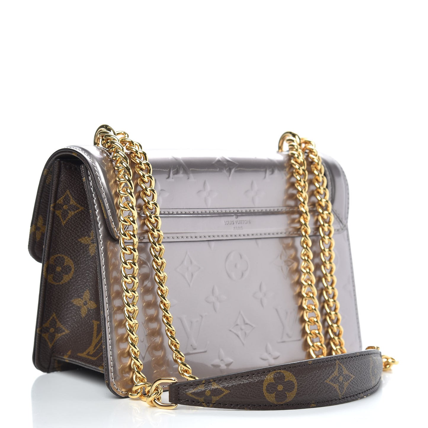Vernis Epi Monogram Wynwood Metallic Taupe Grey