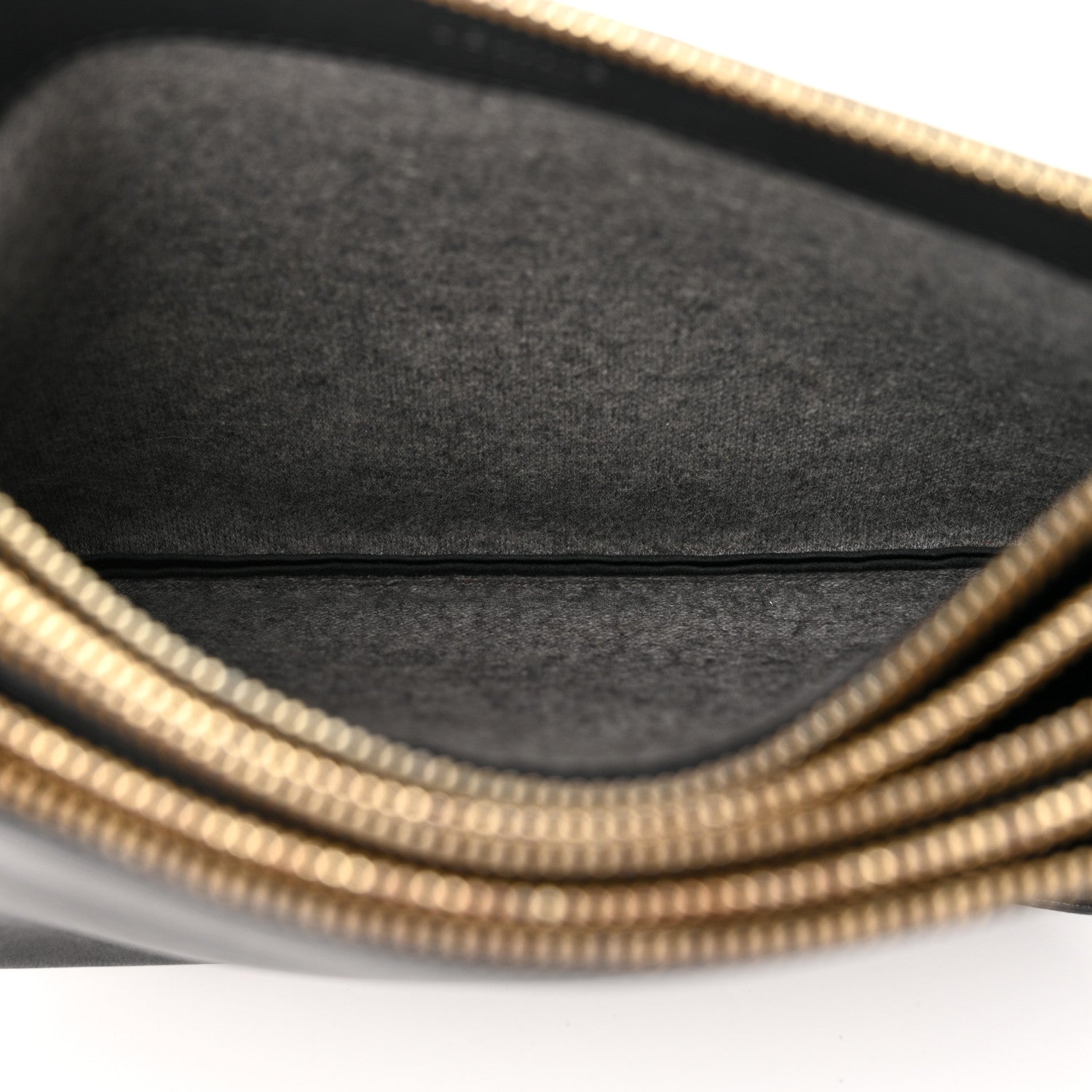 Celine Lambskin Small Trio Crossbody Bag Black 5 of 14