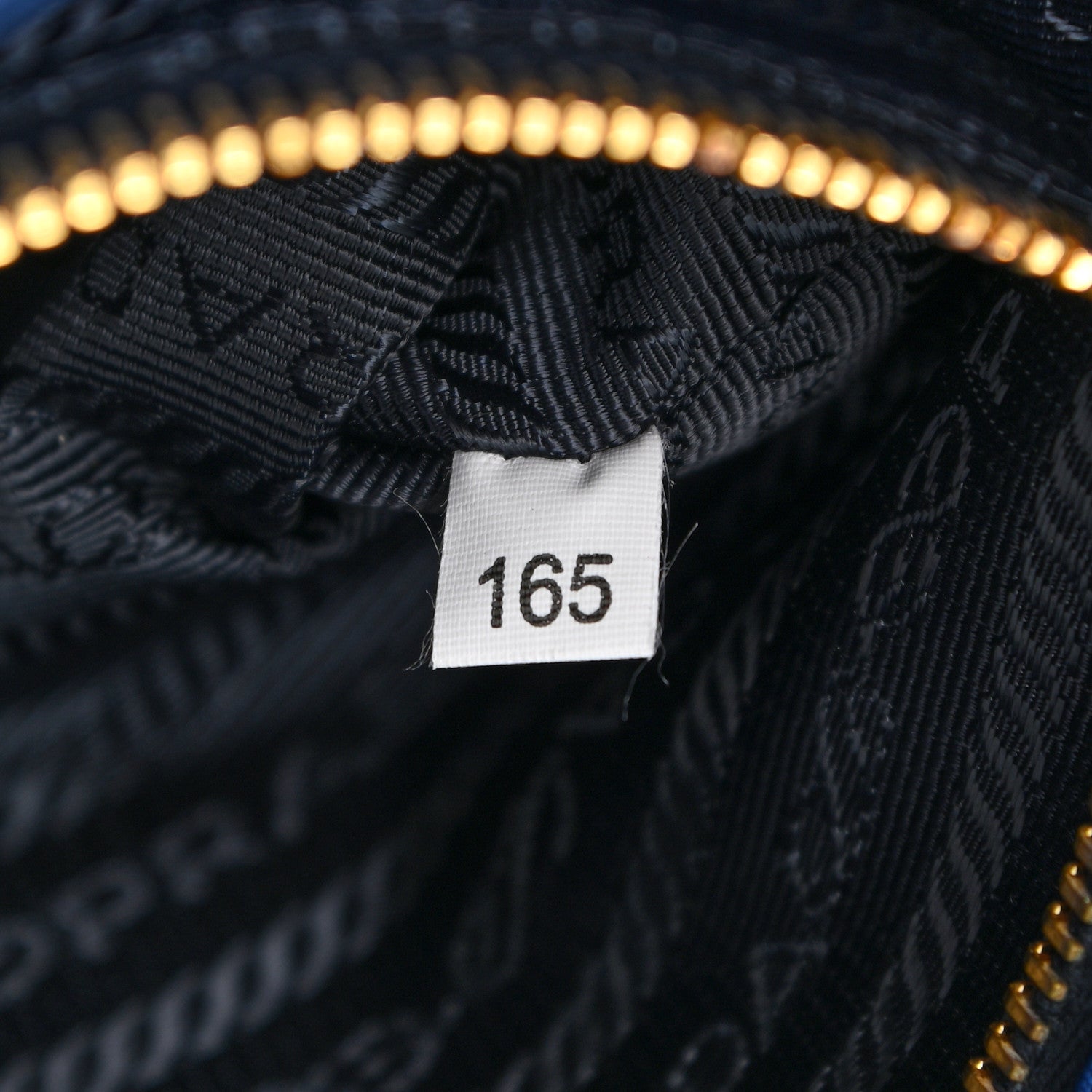 Prada Tessuto Nylon Saffiano Small Messenger Bag Blue 6 of 12