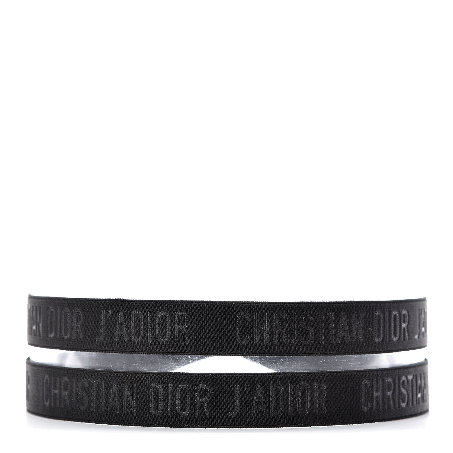 Christian Dior Polyester J'Adior Headband Black 1 of 5