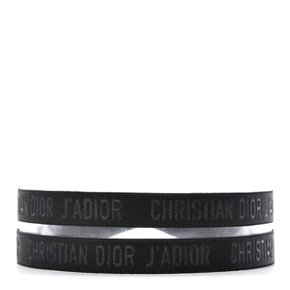 Christian Dior Polyester J'Adior Headband Black 1 of 5