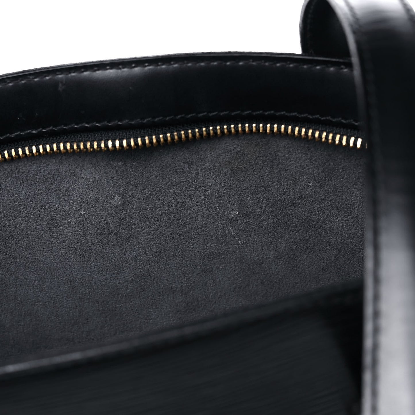 Epi Saint Jacques PM Long Straps Black