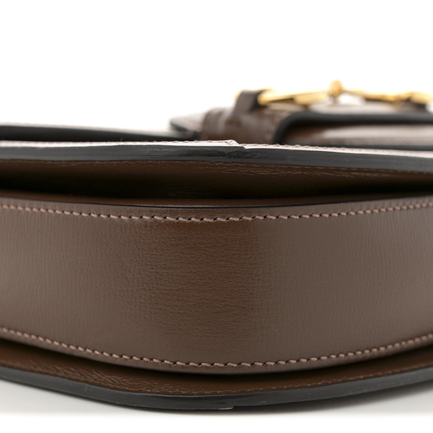 Gucci GG Supreme Monogram Horsebit 1955 Shoulder Bag Beige Brown Sugar 9 of 11