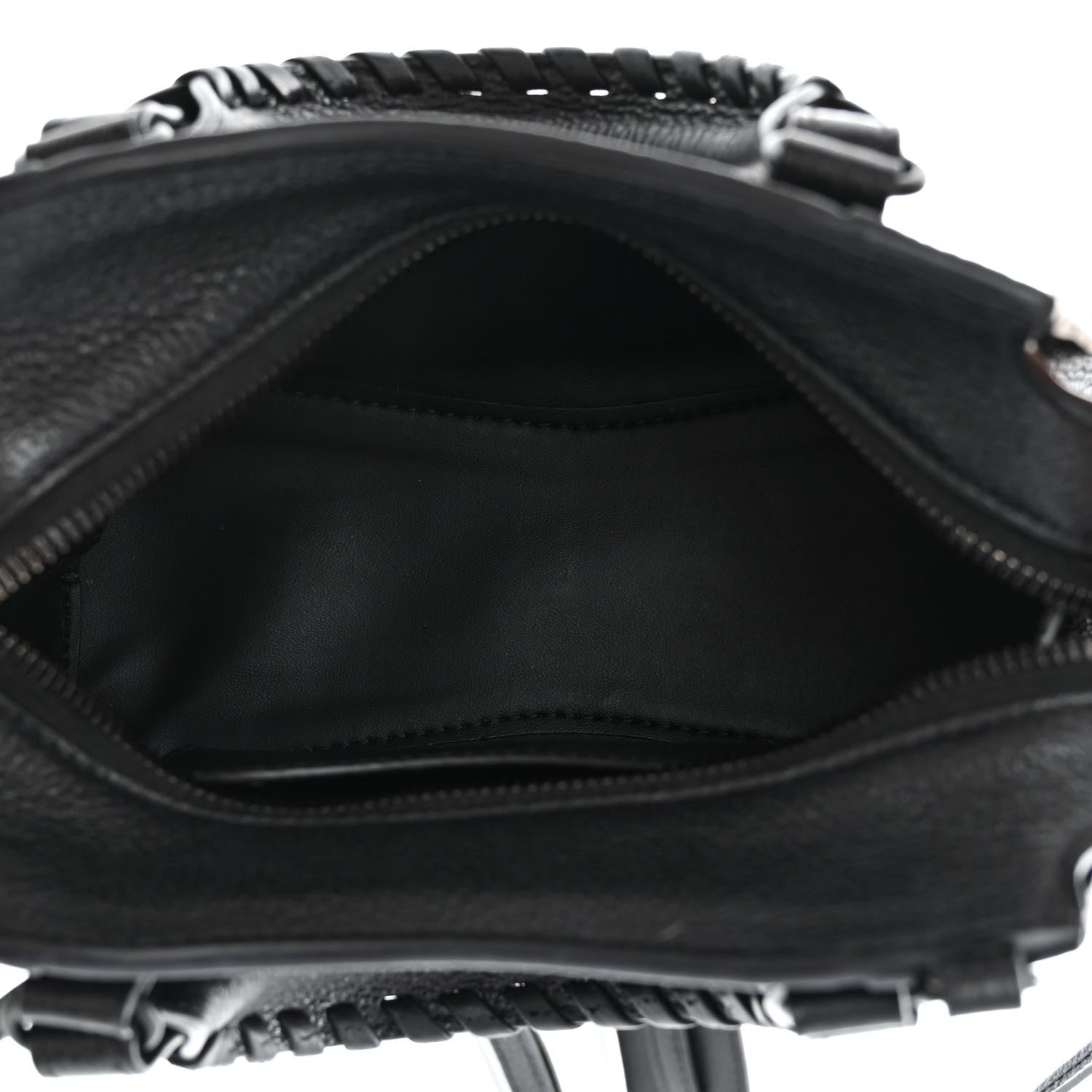 Balenciaga Grained Calfskin Neo Classic Black Hardware Mini City Black 5 of 12