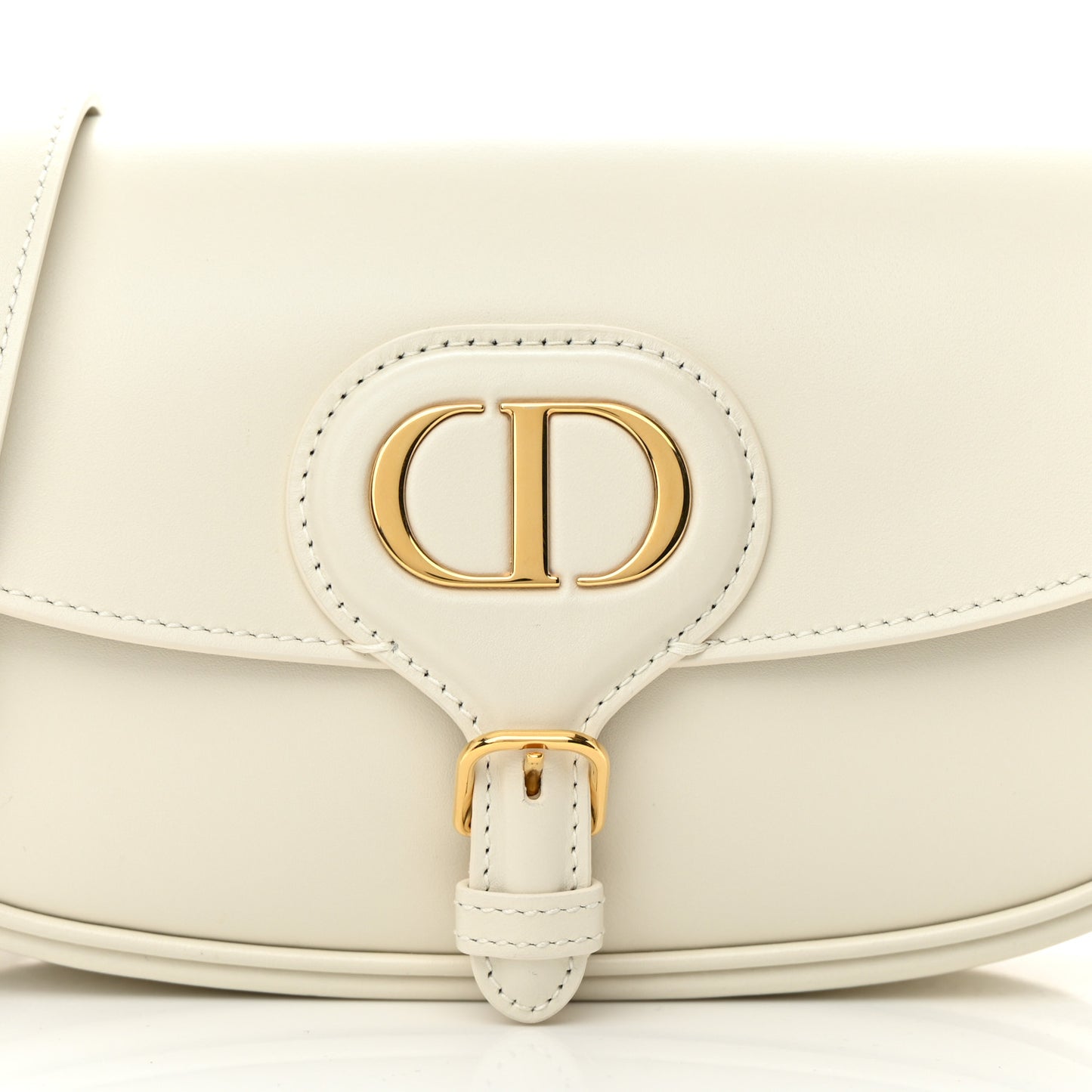 Box Calfskin East West Bobby Bag Latte