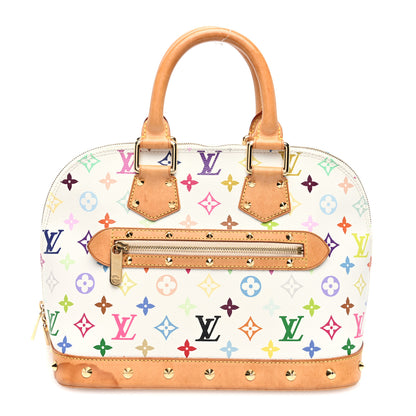 Louis Vuitton Monogram Multicolor Alma White 1 of 10