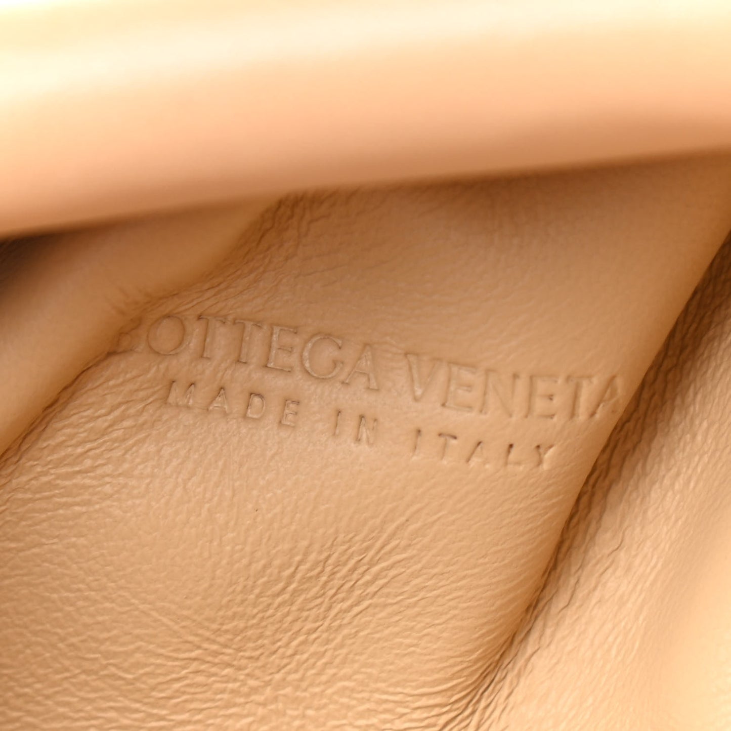Nappa Intrecciato The Mini Pouch Almond