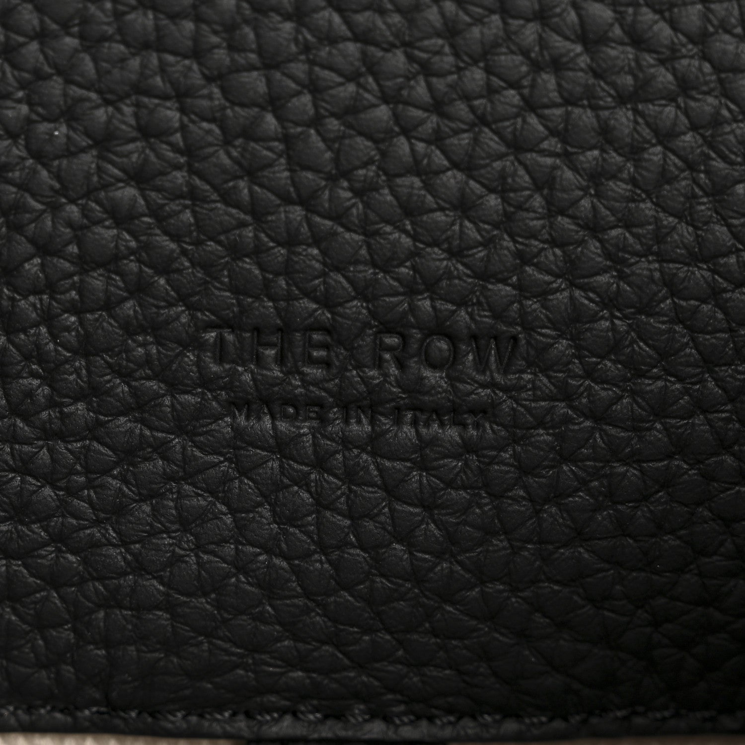 The Row Matte Grained Calfskin Soft Margaux 15 Black 6 of 11