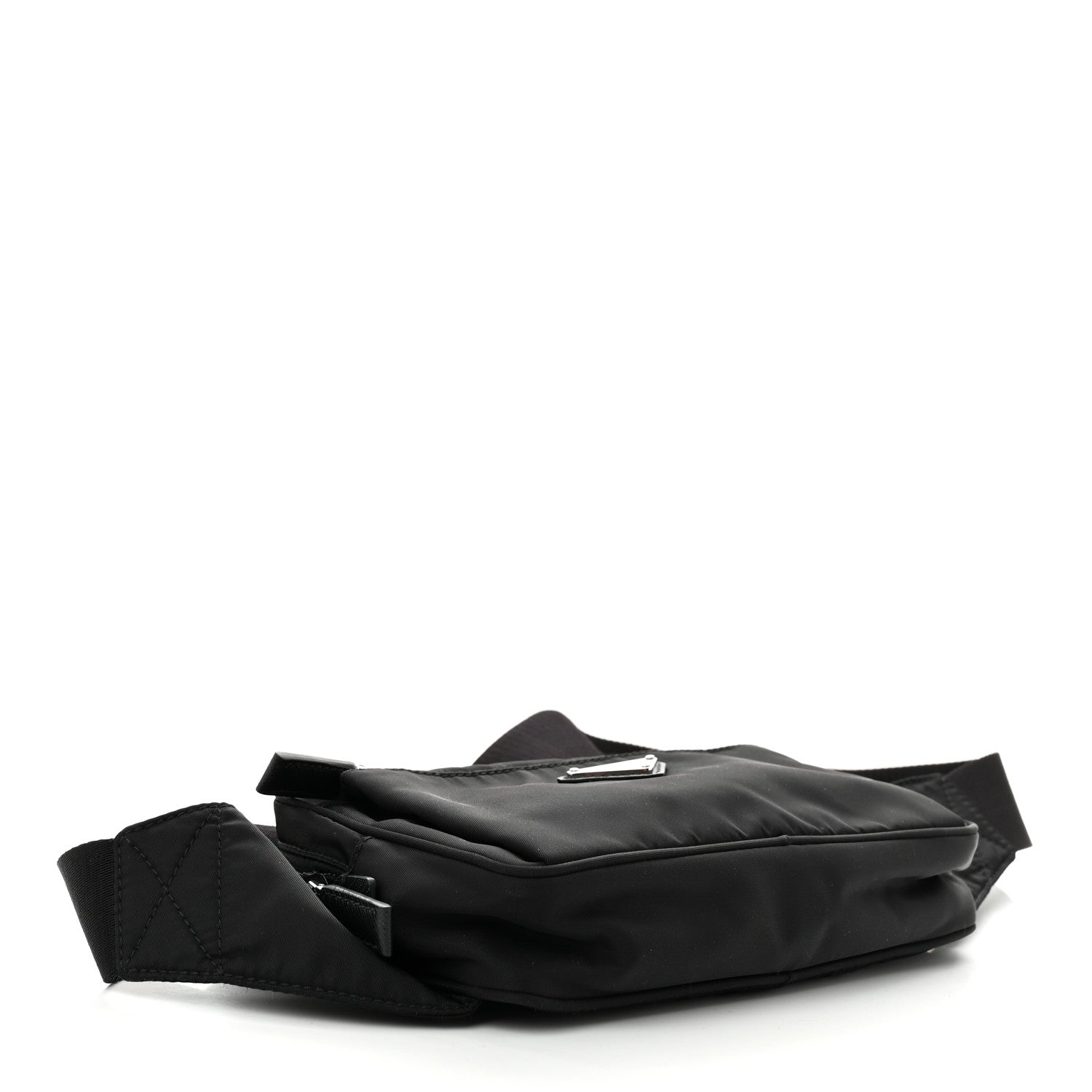 Prada Tessuto Nylon Belt Bag Black 4 of 10