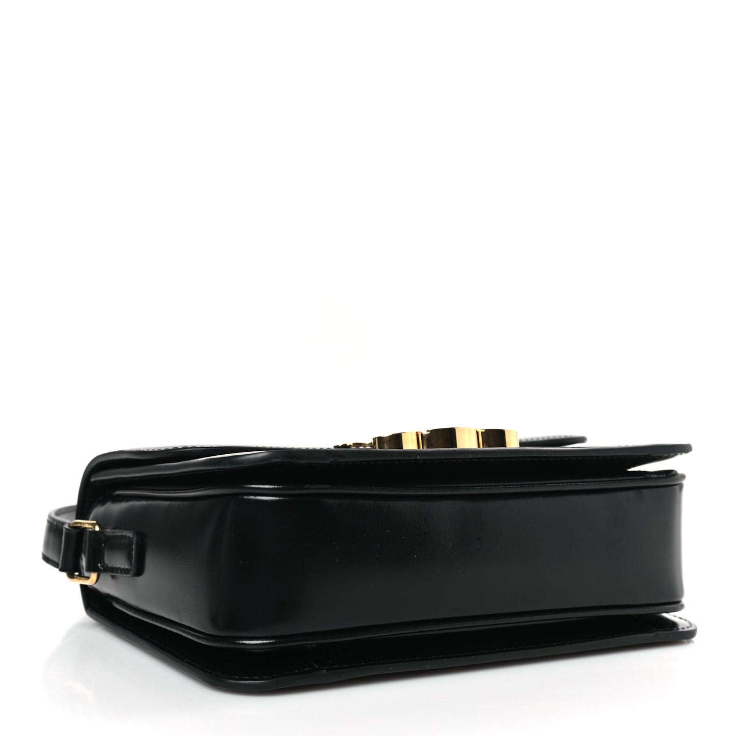 Shiny Calfskin Teen Triomphe Black