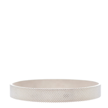 Tiffany Sterling Silver Somerset Mesh Bangle Bracelet 3 of 4