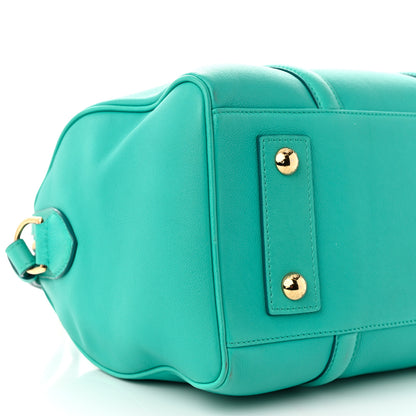Louis Vuitton Calfskin Sofia Coppola SC Bag PM Turquoise 8 of 9