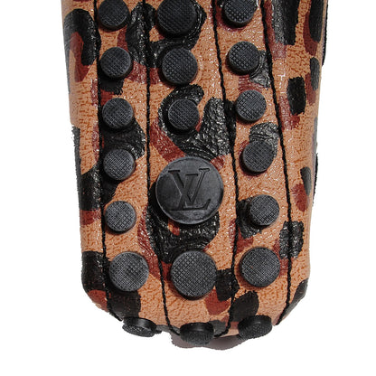 Louis Vuitton Stephen Sprouse Printed Calf Leopard Gloria Loafers 40 5 of 6