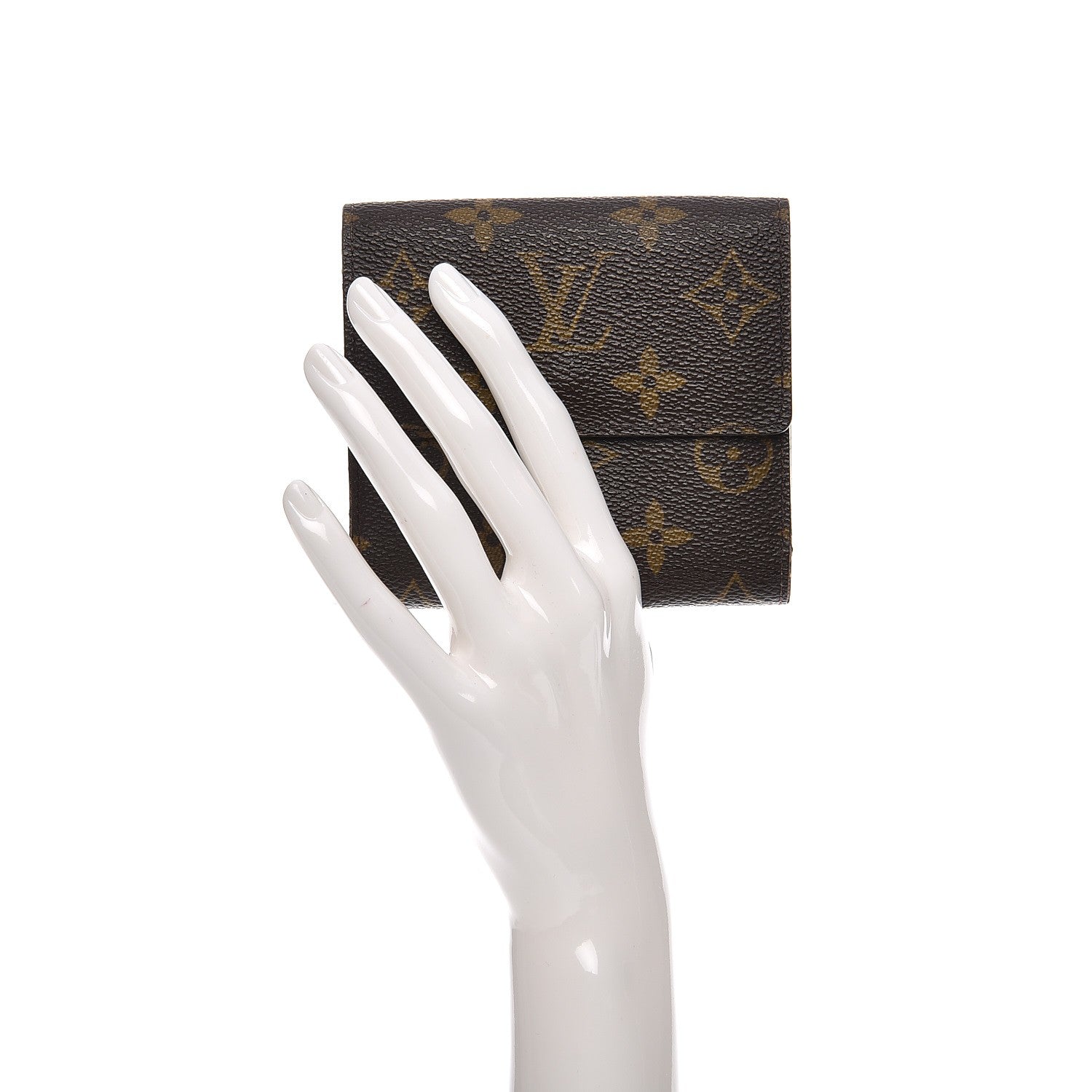Louis Vuitton Monogram Fleuri Elise Wallet Rose 2 of 10