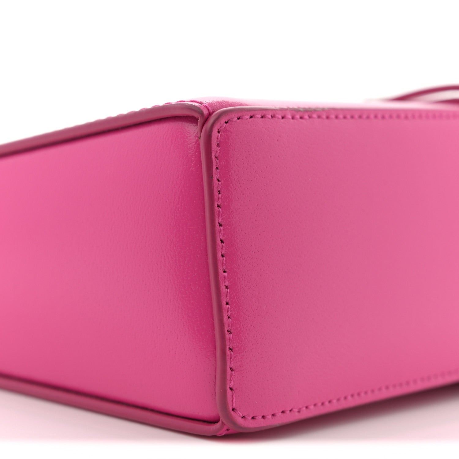 Givenchy Box Calfskin Mini Cut Out Shoulder Bag Neon Pink 9 of 12