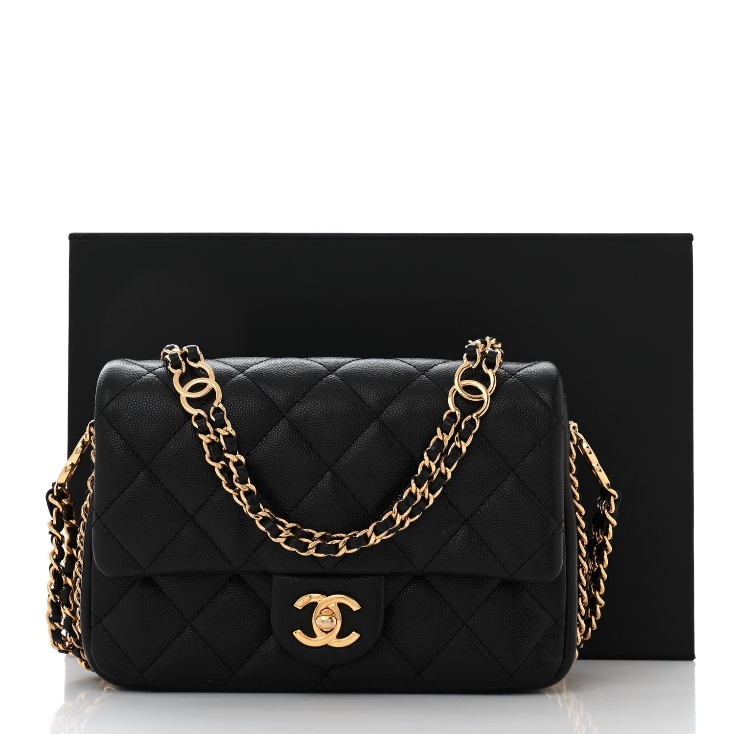 Chanel Caviar Quilted Mini CC You Flap Black 11 of 11