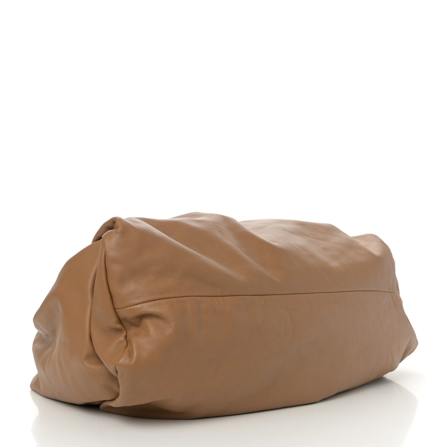 Smooth Butter Calfskin Large The Shoulder Pouch Cammello