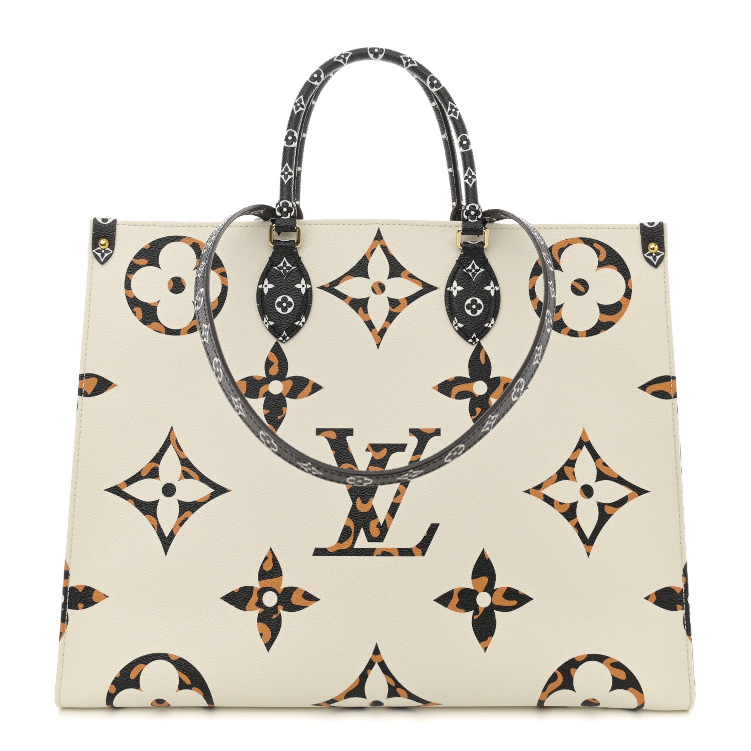 Louis Vuitton Monogram Giant Jungle Onthego GM Ivory 1 of 12