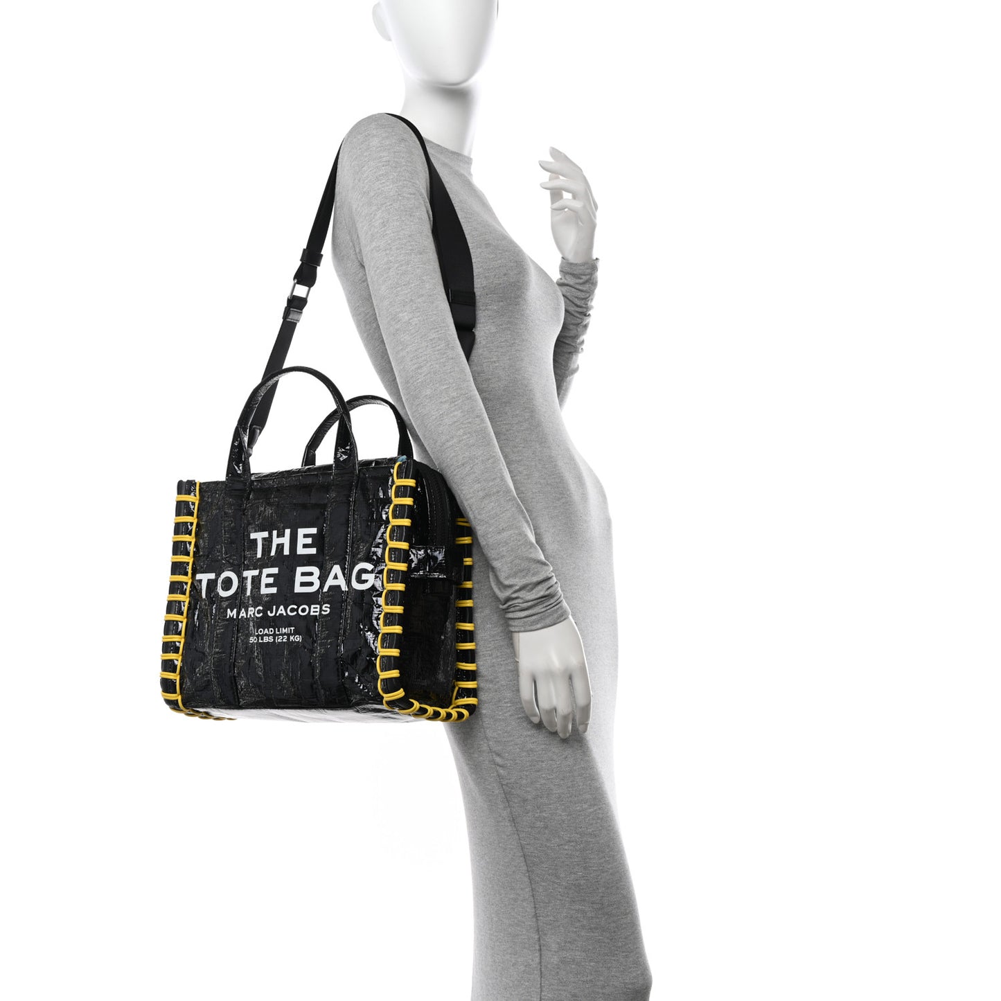 Tarp Medium Tote Bag Black