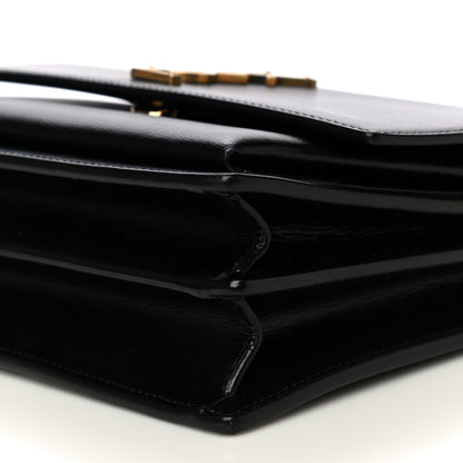 Saint Laurent Calfskin Medium Monogram Sunset Black 11 of 16
