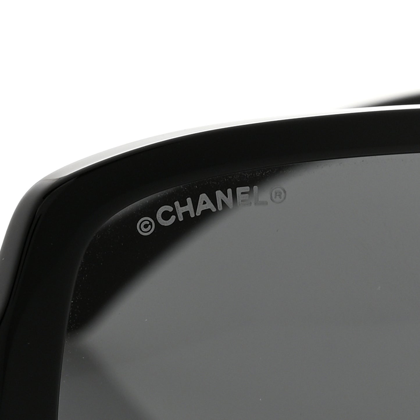 Acetate Square Sunglasses 5408 Black