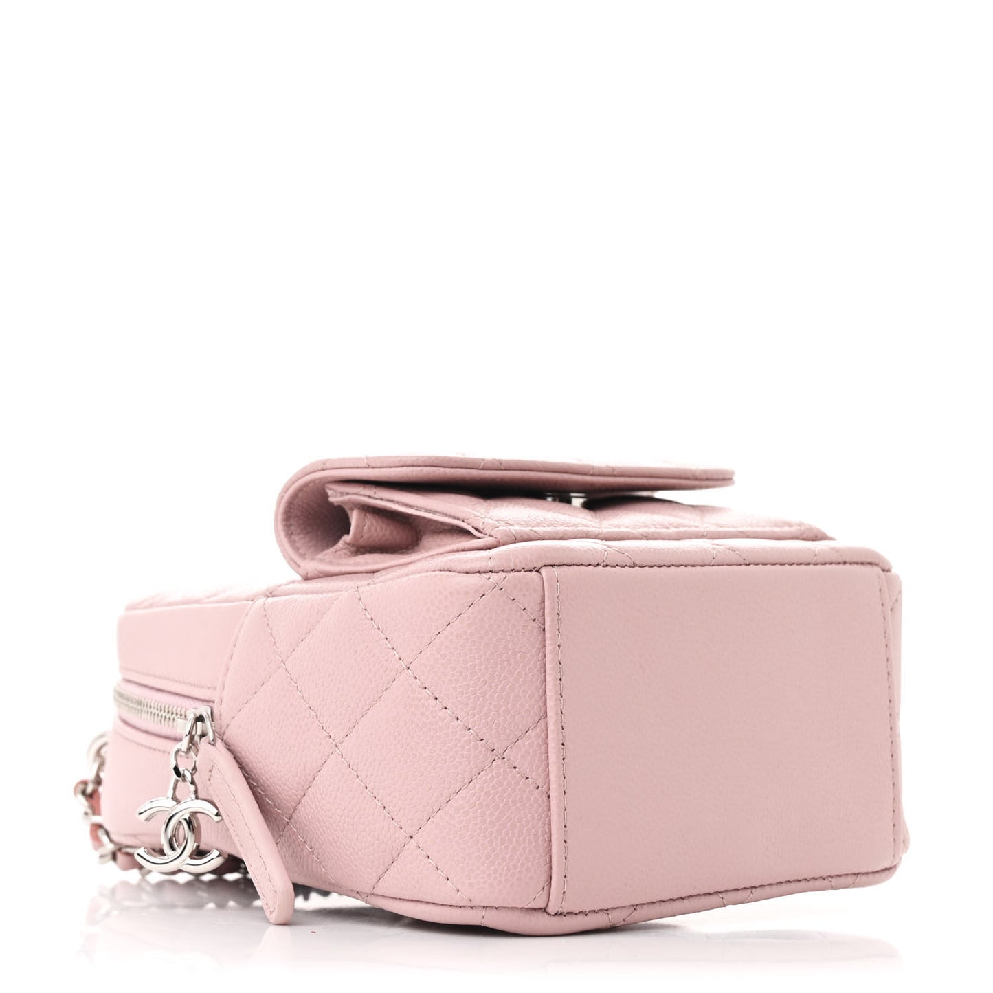 Caviar Quilted CC Mini Classic Backpack Pink