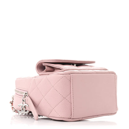 Chanel Caviar Quilted CC Mini Classic Backpack Pink 4 of 11