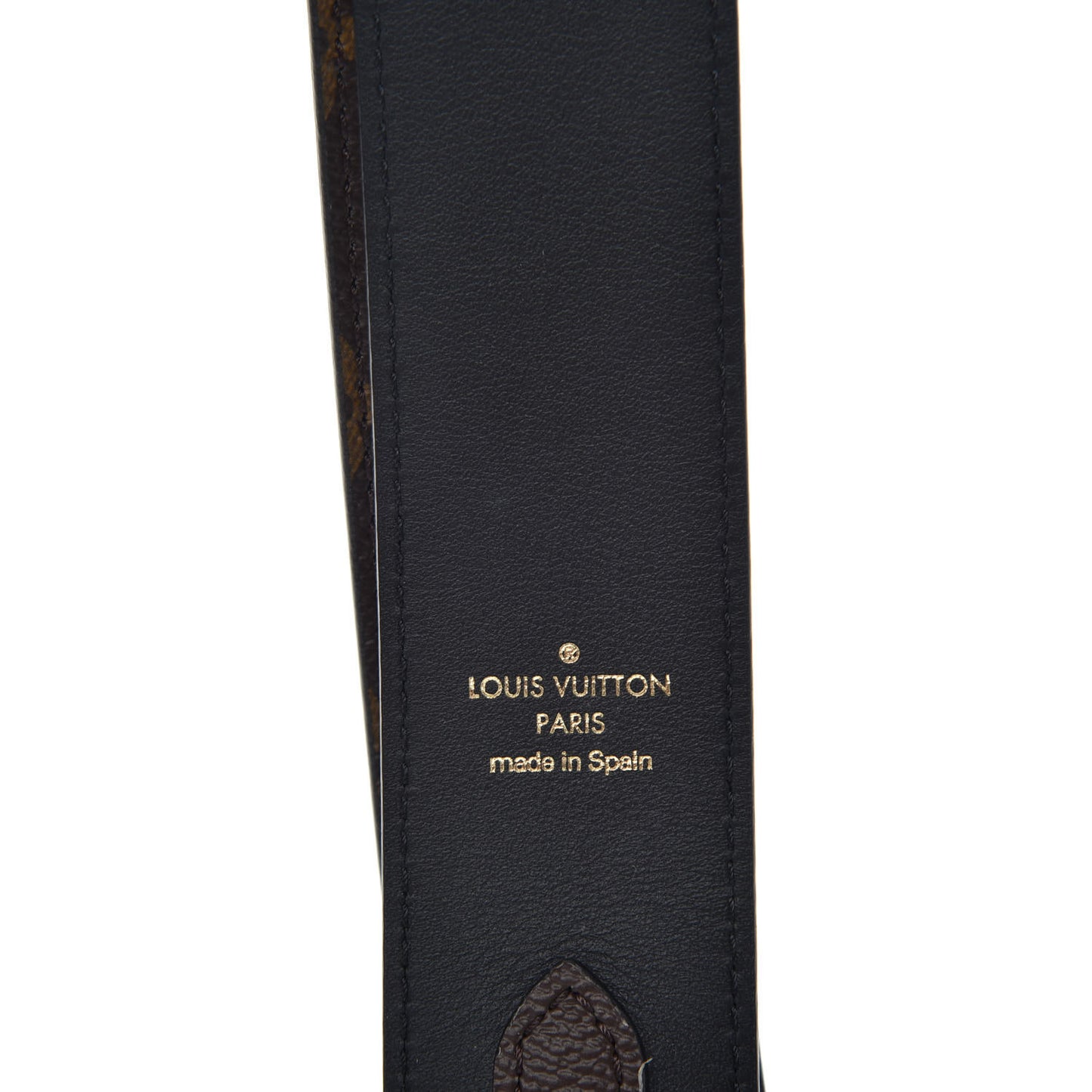 Monogram Bandouliere Shoulder Strap Black