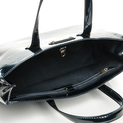 Louis Vuitton Vernis Wilshire PM Blue Nuit 5 of 6