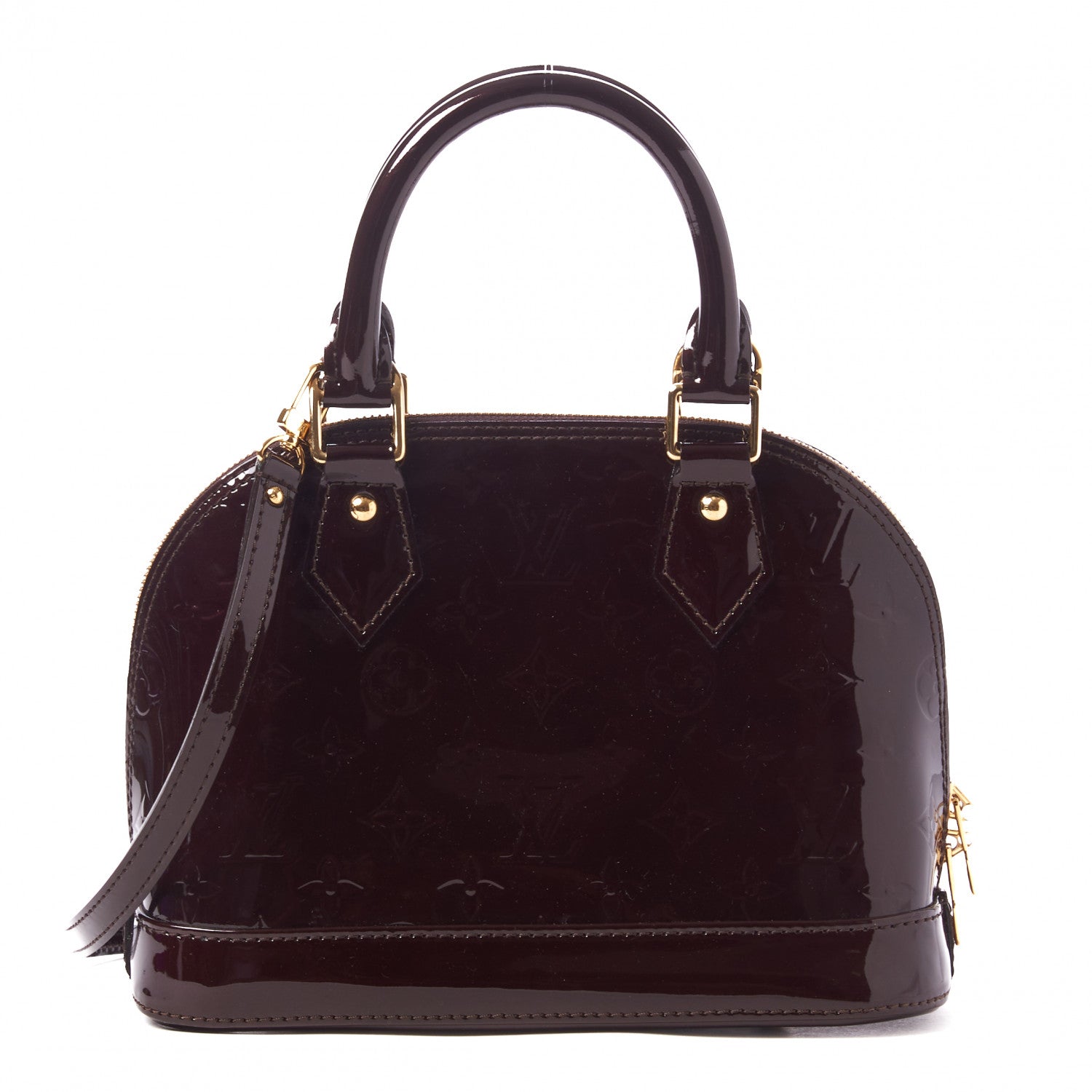 Louis Vuitton Vernis Alma BB Amarante 1 of 8