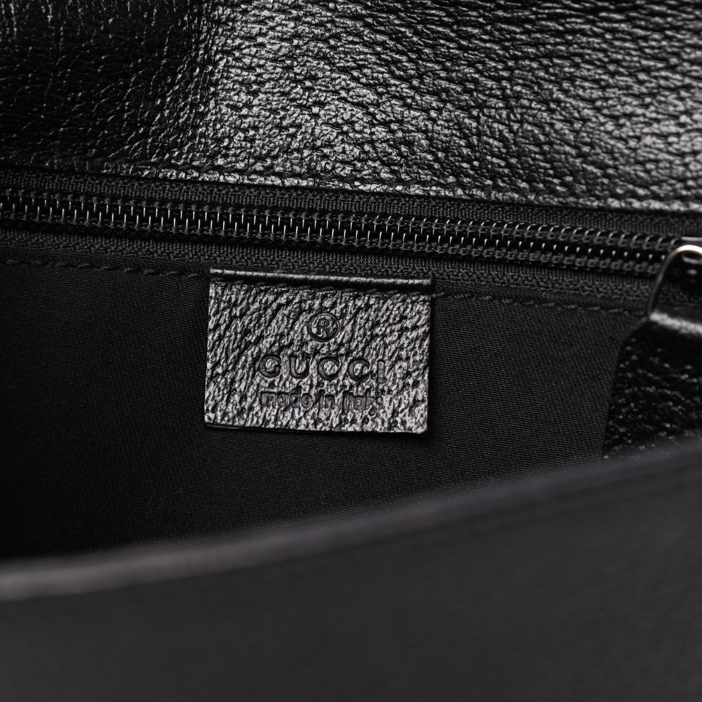 Calfskin Wristlet Clutch Black