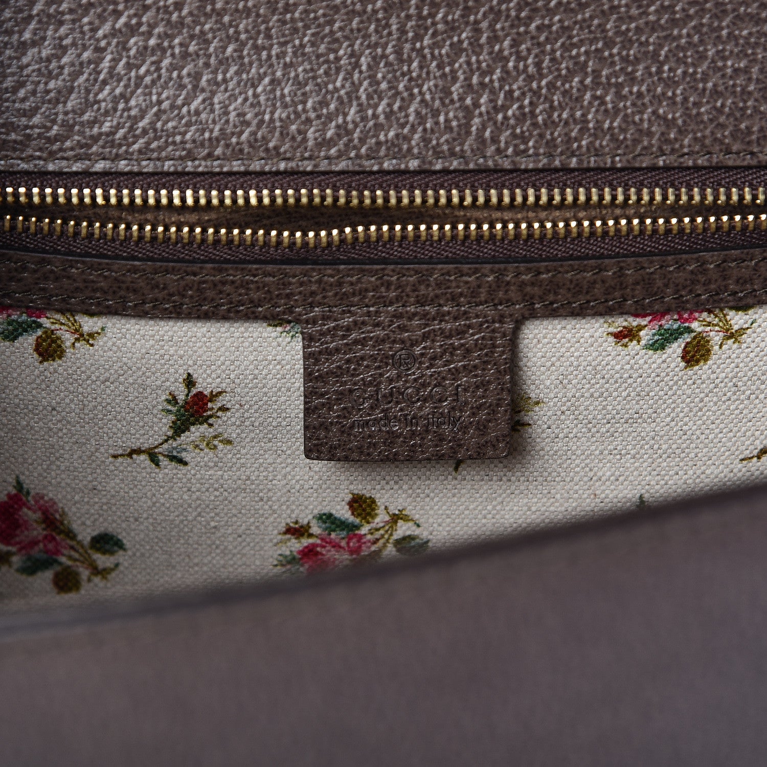 Gucci Calfskin Embroidered Medium Sylvie Top Handle Bag New Acero Multicolor 6 of 10