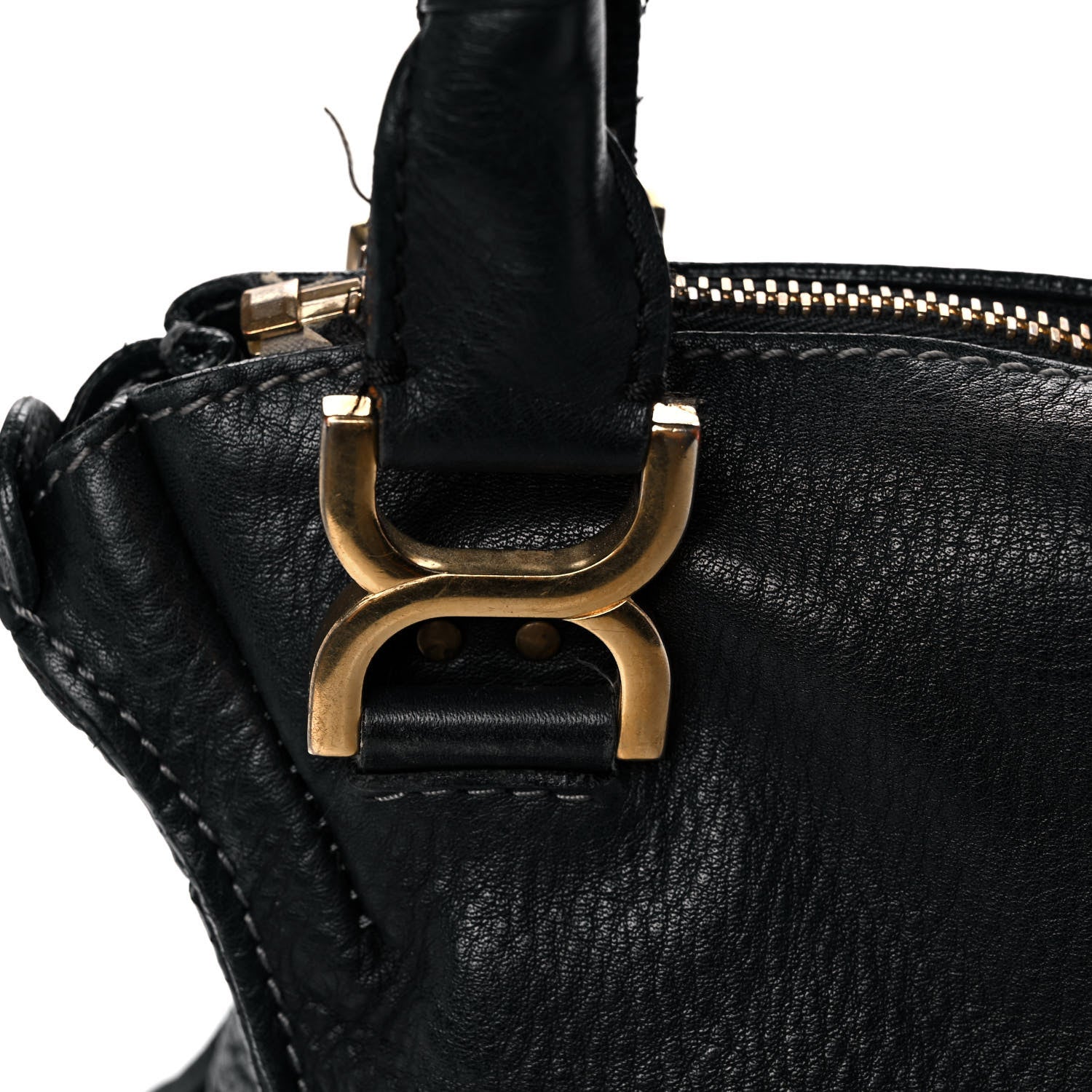 Chloe Calfskin Medium Marcie Satchel Black 17 of 24