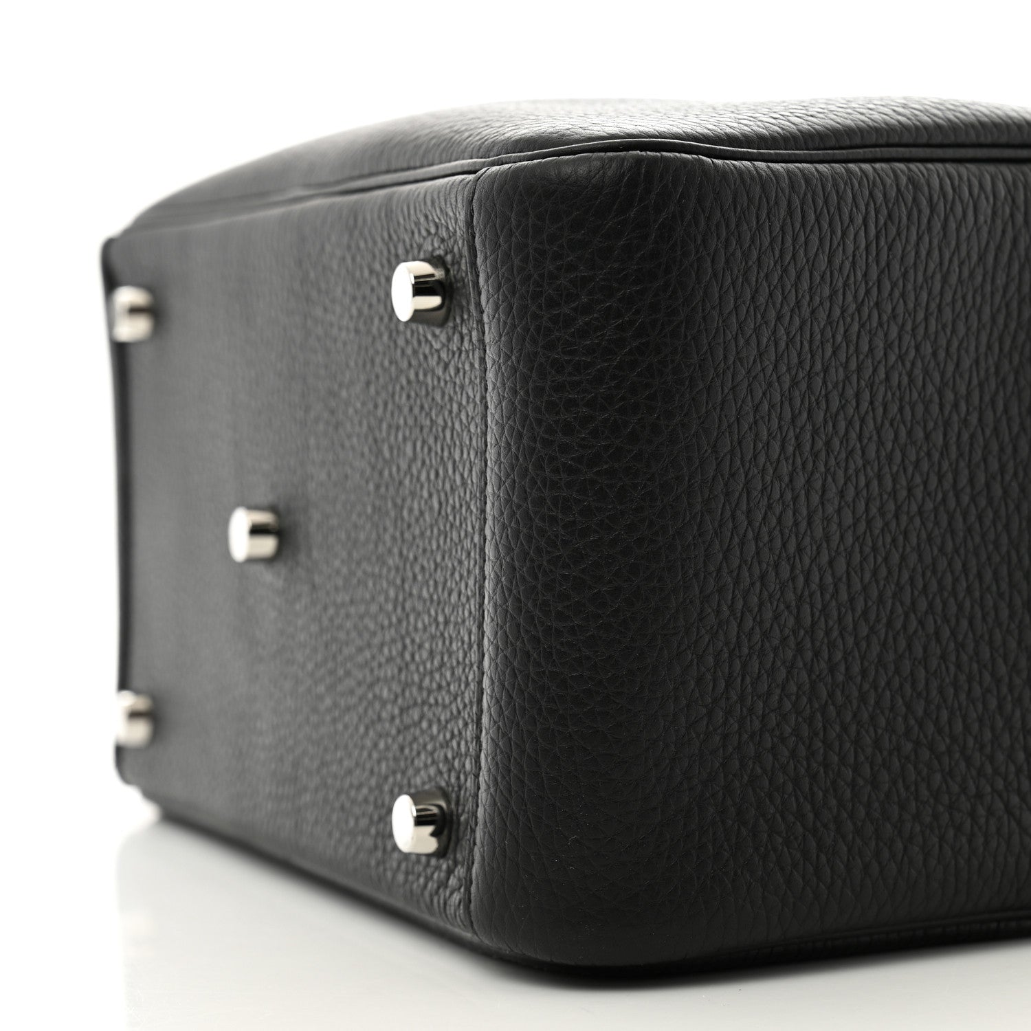 Hermes Taurillon Clemence Lindy 26 Black 10 of 13