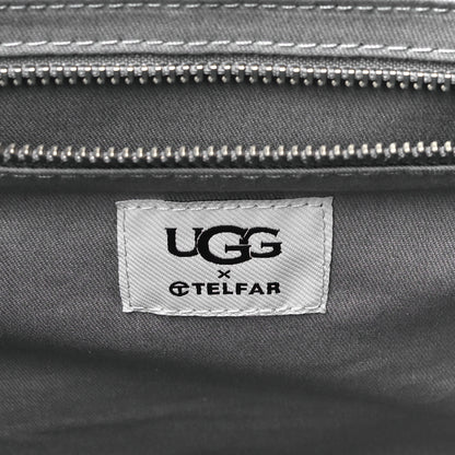 Telfar X UGG Fleece Medium Shopping Bag Grey 6 of 8
