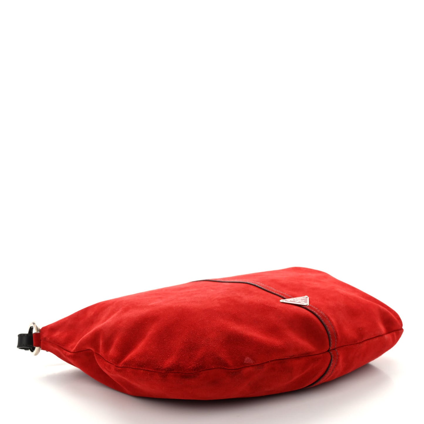 Scamosciato Suede Hobo Rosso Moro