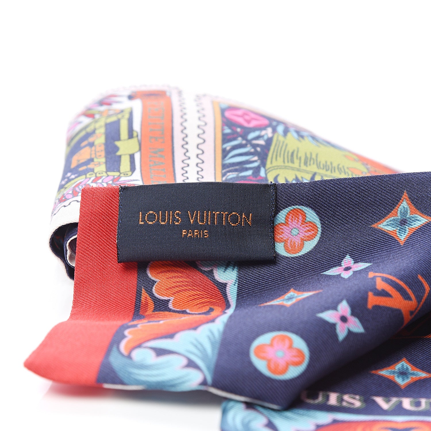 Louis Vuitton Silk Lettre A Louis Bandeau White 2 of 3