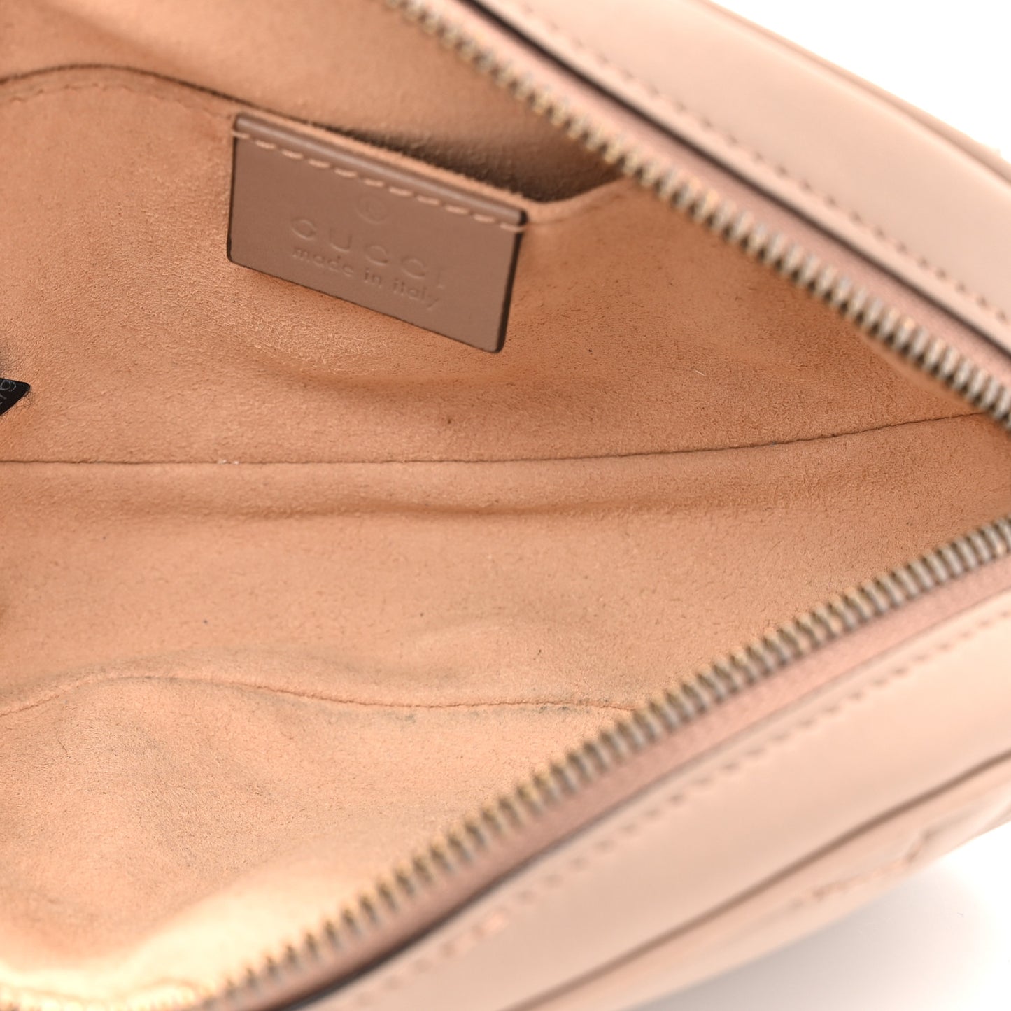 Calfskin Matelasse GG Marmont Belt Bag 95 38 Porcelain Rose