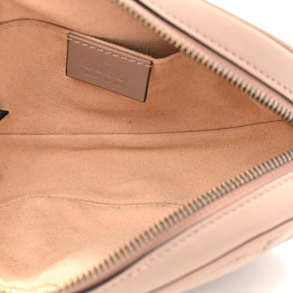 Gucci Calfskin Matelasse GG Marmont Belt Bag 95 38 Porcelain Rose 5 of 12