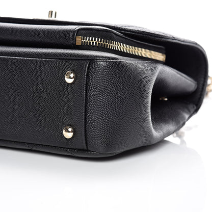 Chanel Caviar Quilted Medium Business Affinity Flap Black 6 of 10