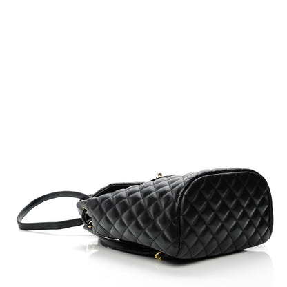 Chanel Lambskin Quilted Small Urban Spirit Backpack Black 4 of 8