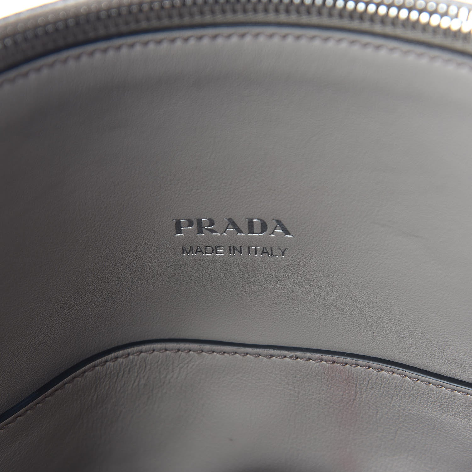 Prada Soft Calfskin Concept Tote Pomice 8 of 9
