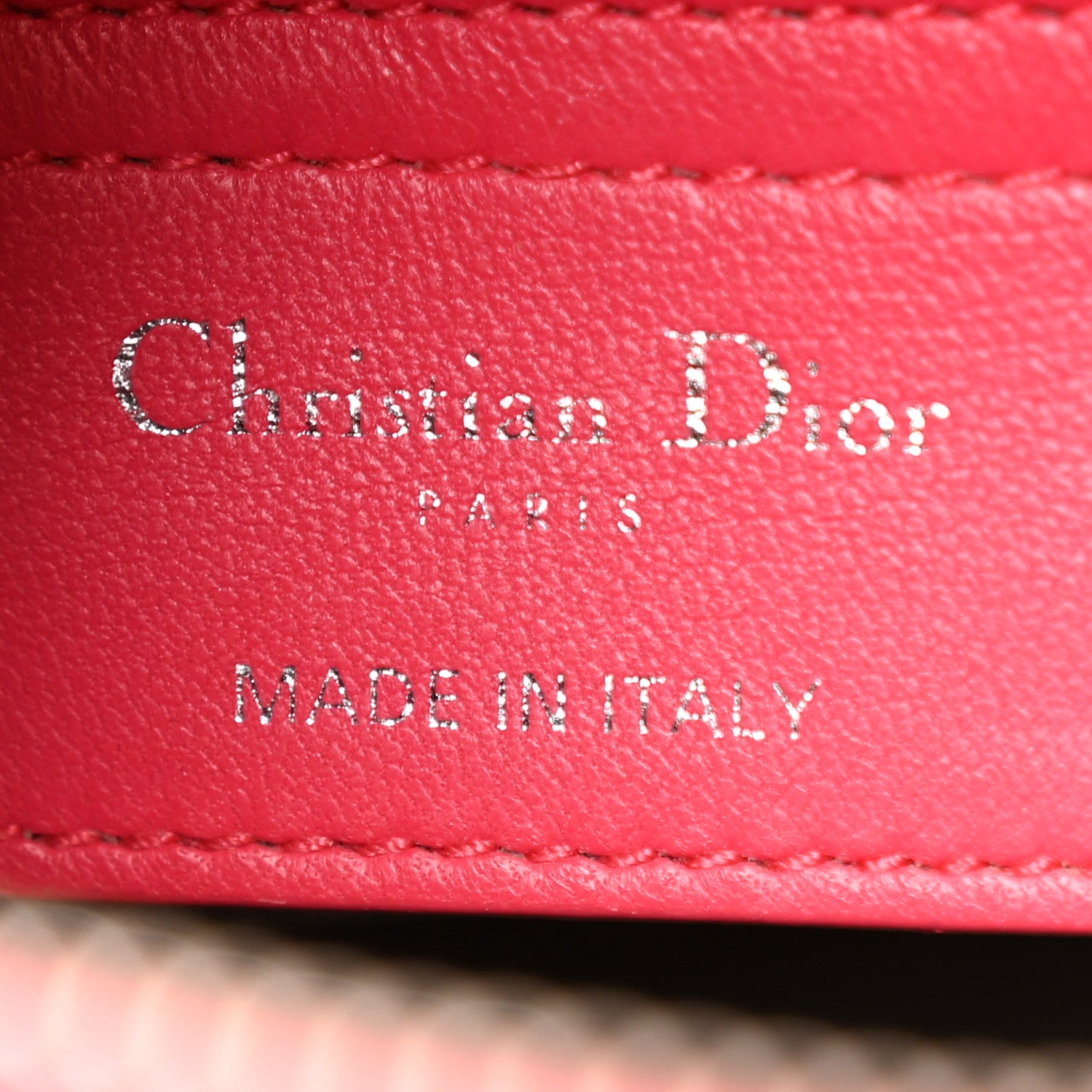 Christian Dior Lambskin Cannage Medium Lady Dior Pink 6 of 13