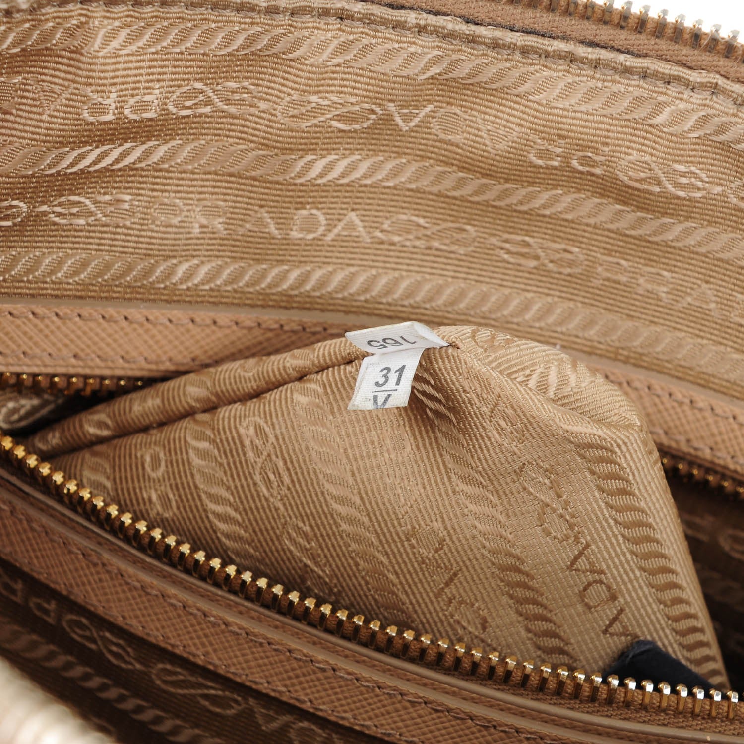 Prada Saffiano Lux Bowler Sabbia 8 of 8