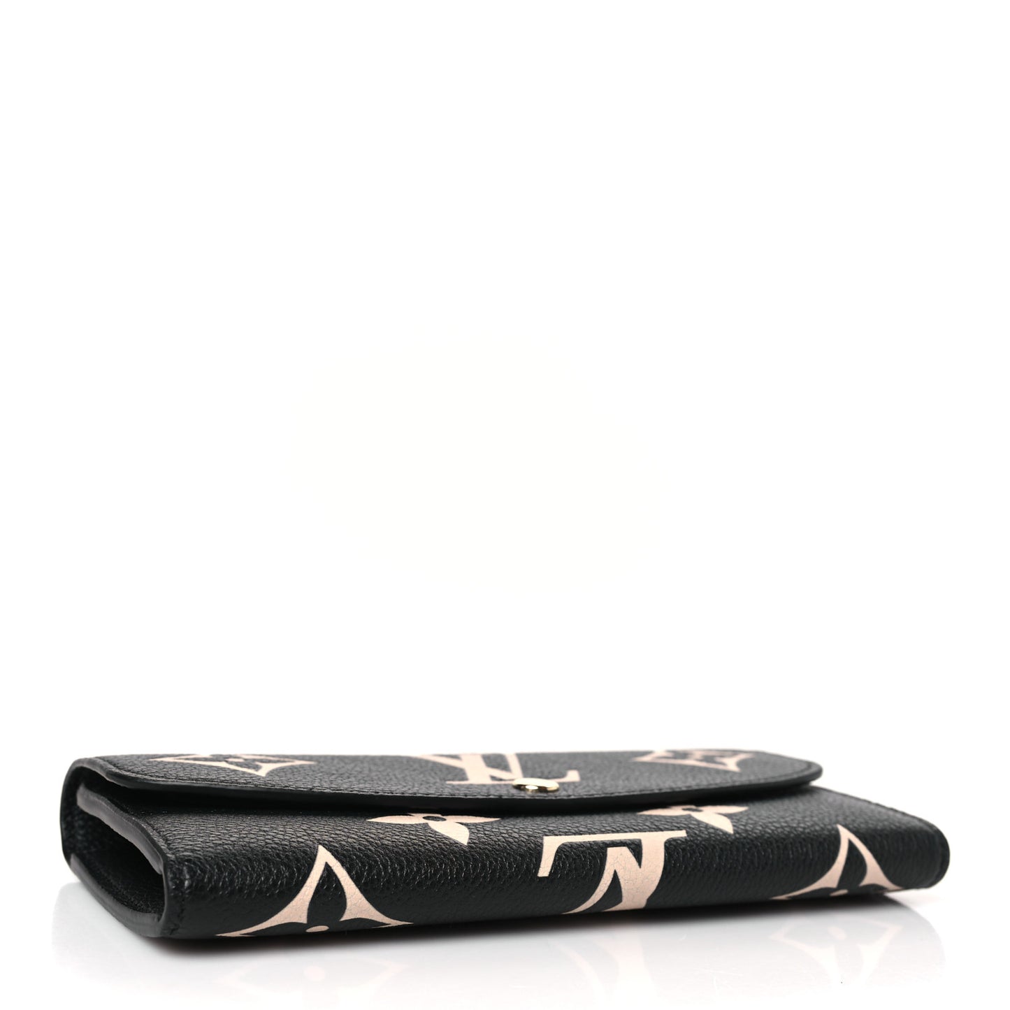 Empreinte Monogram Giant Emilie Wallet Black Beige