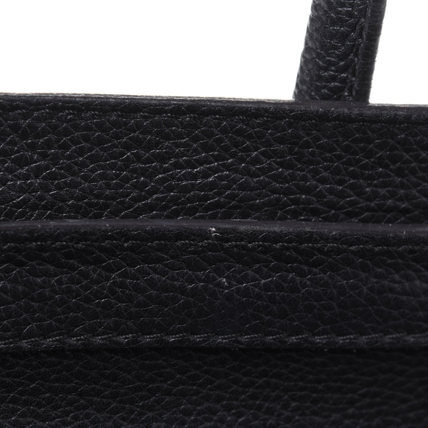 Celine Drummed Calfskin Micro Luggage Black 7 of 26