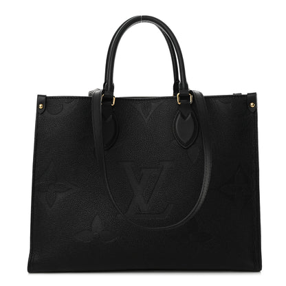 Louis Vuitton Empreinte Monogram Giant Onthego MM Black 1 of 13