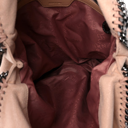 Stella McCartney Shaggy Deer Falabella Fold Over Tote Powder 5 of 8